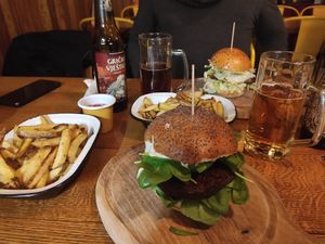 Superfood burger 🍔 at Submarine Burger - Original in Zagreb