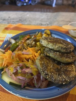Vegan bowl  at El Bololó in Cartagena