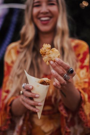 Popcorn cauli at Lolita's Mexican Cantina in Casuarina