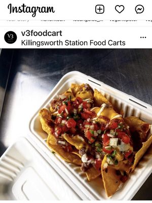 Nachos😋 so good! at V3 PDX in Portland