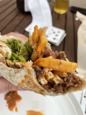 Cali burrito   at V3 PDX in Portland