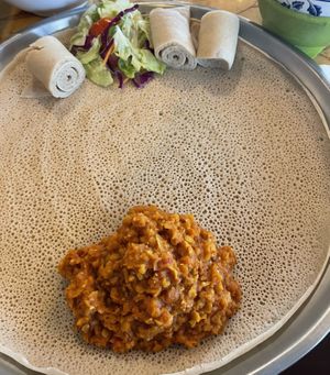   at Taste of Ethiopia in Austin