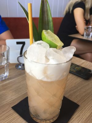 Mock tail, yum! at Lovechild Kitchen + Bar in Mermaid Beach