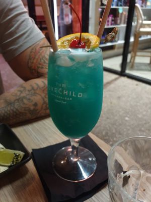 California love cocktail at Lovechild Kitchen + Bar in Mermaid Beach