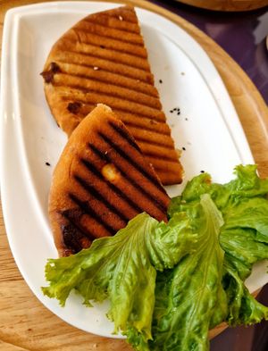 Grilled mushroom Sandwich at Kali in Koh Phangan