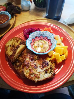 Vegan French Toast at Kali in Koh Phangan