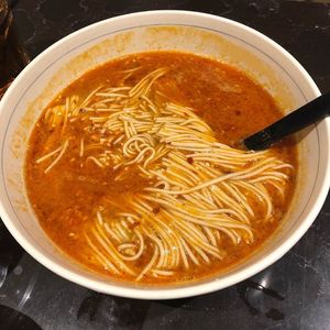 Dan Dan La Mian (Peanut Sauce with Chilli Oil) 素四川擔擔麵 at Crystal Jade 翡翠拉麵小籠包 in New Territories