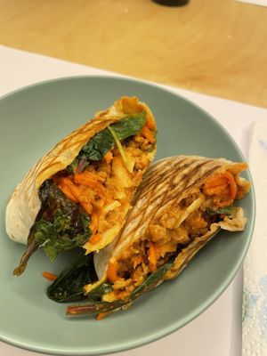 Protein wrap  at BeBo Cold Press -  Passeig de Sant Joan Bosco in Barcelona