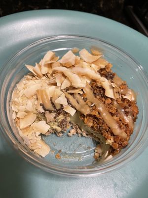 Avocado cake  at BeBo Cold Press -  Passeig de Sant Joan Bosco in Barcelona