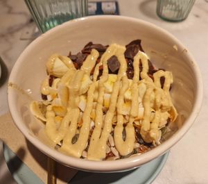 Protein bowl at BeBo Cold Press -  Passeig de Sant Joan Bosco in Barcelona