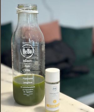Cold pressed juice at BeBo Cold Press -  Passeig de Sant Joan Bosco in Barcelona