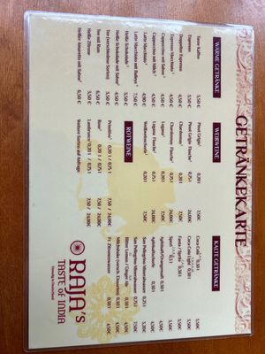 Drinks  at Raja's in Kaarst