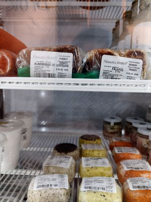 Vegan food at Farmer's Market Playa in Playa Del Carmen