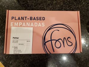 Cute boxes at Fons Empanadas in Chicago