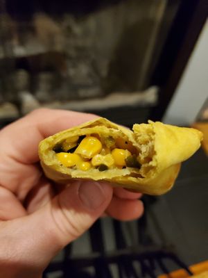 Corn and poblano at Fons Empanadas in Chicago