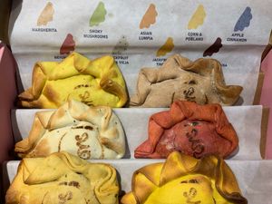 empanadas in a box at Fons Empanadas in Chicago