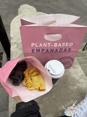 My overall order:  at Fons Empanadas in Chicago