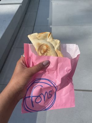   at Fons Empanadas in Chicago
