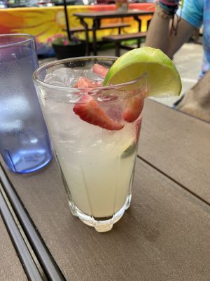 Strawberry Limeade (alcoholic )  at Blind Pig Pub in Fort Collins