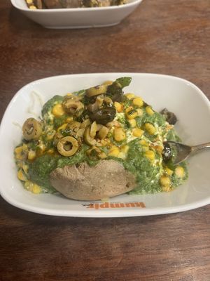 Spinat Kumpir  at Kumpir  in Hamburg