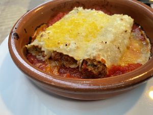 Canelons soja at El Drac al Cau del Llop in Girona