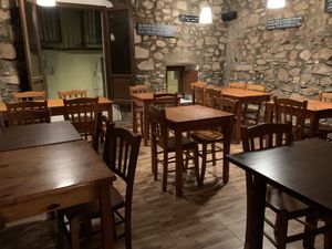 Upstairs dining room   at El Drac al Cau del Llop in Girona