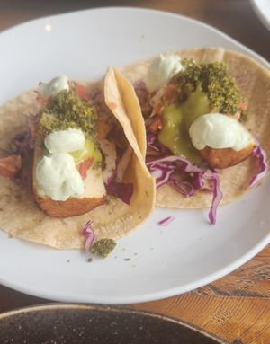 Heart of Palm tacos - so yummy at Repeat Offender in Elwood