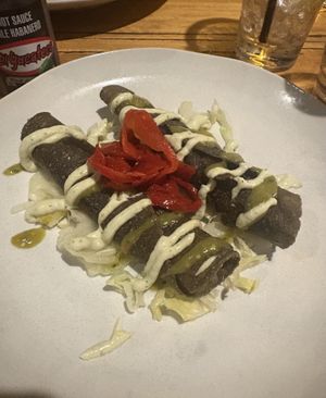 Crispy jackfruit tacos   at Repeat Offender in Elwood