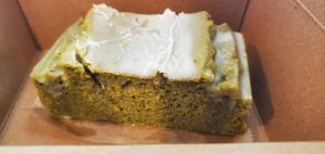 Vegan Matcha Loaf Cake at Tree House Cafe in West Sacramento