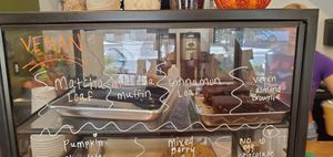 Top Shelf Are All Vegan! Four choices of yum! at Tree House Cafe in West Sacramento