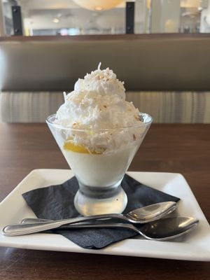 Coconut Mango Mousse   at Bin 4 Burger Lounge - Granville St in Vancouver