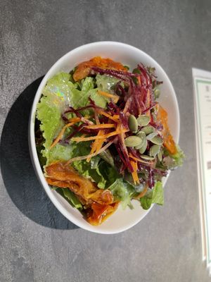 Salat as a side  at Vegeater in Tokyo