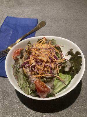 Side salad  at Vegeater in Tokyo