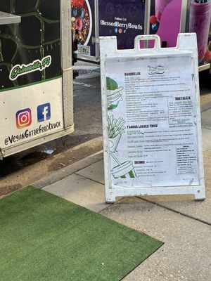   at Vegan Gator Food Truck in Gainesville