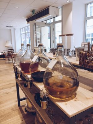 Oil and vinegar at Foi Feines Unverpackt in Neustadt