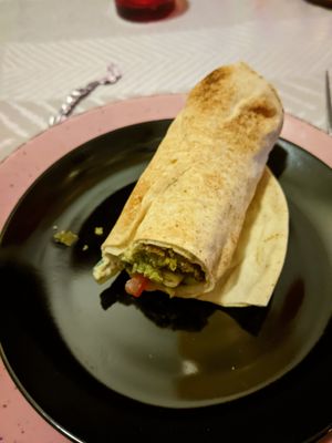 Falafel wrap at Owaisvega in Wijchen