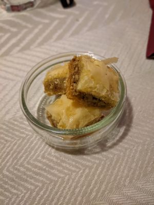 Baklava (sweet but not too sweet!) at Owaisvega in Wijchen