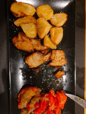 Heura (el hueco es que hice tarde la foto haha) at Braseria Manú in Sant Carles De La Rapita