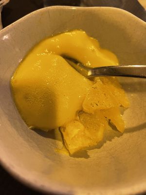 Menú degustación vegano plato 5 at Kokken in Bilbao