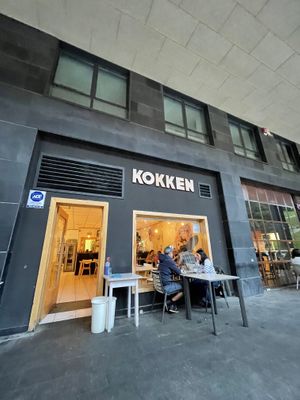 Outdoors at Kokken in Bilbao