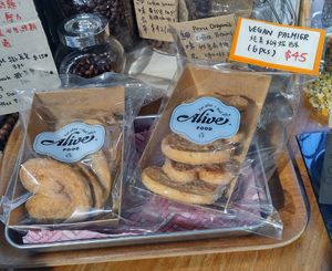 Vegan Palmier from Alive Food at Seed 點籽 in New Territories