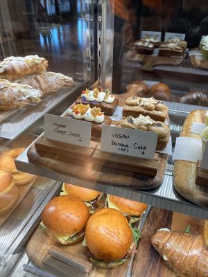 Vegan cakes at Lan Coffee in Thornbury