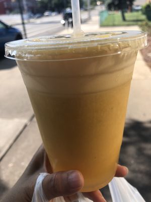 Fresh squeezed orange juice   at Olive Deli & Cafe in Queens