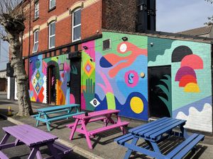 Bench  at Gannoush in Liverpool