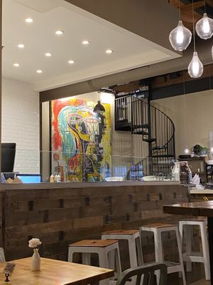 Open kitchen and more art at Living Kitchen - South End in Charlotte