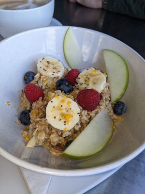 Overnight oats at Living Kitchen - South End in Charlotte