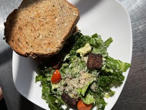 Avocado basil sandwich   at Living Kitchen - South End in Charlotte