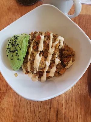 Sweet Potato Hash at Living Kitchen - South End in Charlotte