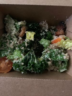 Kale/romaine salad at Living Kitchen - South End in Charlotte