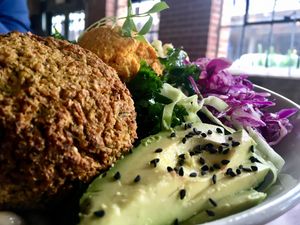 Love black sesame + avocado!! at Living Kitchen - South End in Charlotte